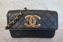画像をギャラリービューアに読み込む, CHANEL/シャネル デカココチェーンショルダーバッグ ラムスキン ブラック/ゴールド金具 ショルダーバッグ  800020090
