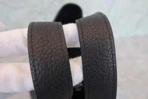 HERMES／エルメス ピコタンロックＰＭ トリヨンクレマンス ブラック □M刻印 ハンドバッグ 700080008