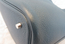 将图片加载到图库查看器，HERMES PICOTIN LOCK MM Clemence leather Colvert X刻印 Hand bag 700060056
