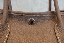 Load image into Gallery viewer, HERMES GARDEN PARTY ＴＰＭ Negonda leather Etoupe gray □N Engraving Tote bag 800090150
