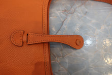 Load image into Gallery viewer, HERMES EVELYNE TPM Epsom leather Orange □H Engraving Shoulder bag 600090129
