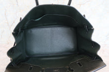 Load image into Gallery viewer, HERMES BIRKIN 35 Chevre myzore goatskim Green □D Engraving Hand bag 700110149
