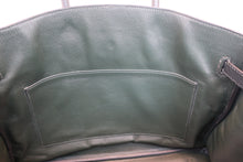 Load image into Gallery viewer, HERMES BIRKIN 35 Chevre myzore goatskim Green □D Engraving Hand bag 700110149
