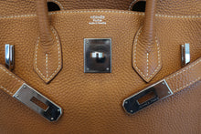 画像をギャラリービューアに読み込む, HERMES／エルメス バーキン30 トゴ ゴールド □K刻印 ハンドバッグ 700060293
