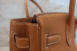 HERMES／エルメス バーキン30 トゴ ゴールド □K刻印 ハンドバッグ 700060293