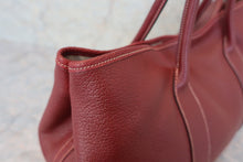 Load image into Gallery viewer, HERMES GARDEN PARTY PM Negonda leather Rouge H □L Engraving Tote bag 600010156
