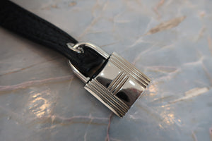 HERMES／エルメス ピコタンロックＰＭ トリヨンクレマンス ブラック □M刻印 ハンドバッグ 700080008