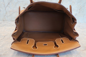 HERMES／エルメス バーキン30 トゴ ゴールド □K刻印 ハンドバッグ 700060293