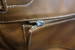HERMES／エルメス バーキン30 トゴ ゴールド □K刻印 ハンドバッグ 700060293