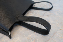 将图片加载到图库查看器，HERMES PICOTIN LOCK PM Clemence leather Black □R刻印 Hand bag 800090034
