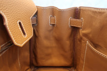 画像をギャラリービューアに読み込む, HERMES／エルメス バーキン30 トゴ ゴールド □K刻印 ハンドバッグ 700060293
