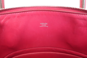 HERMES／BOLIDE 31 Epsom leather Ruby □N Engraving Shoulder bag 700100099
