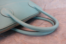 Load image into Gallery viewer, HERMES BOLIDE RELAX 35 Epsom leather Blue atoll T Engraving Hand bag 700110155
