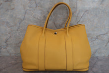 将图片加载到图库查看器，HERMES GARDEN PARTY PM Negonda leather Soleil □N刻印 Tote bag 600080049
