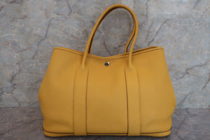 HERMES GARDEN PARTY PM Negonda leather Soleil □N刻印 Tote bag 600080049