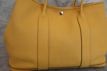 将图片加载到图库查看器，HERMES GARDEN PARTY PM Negonda leather Soleil □N刻印 Tote bag 600080049
