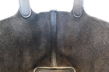 将图片加载到图库查看器，HERMES PICOTIN LOCK PM Clemence leather Black □R刻印 Hand bag 800090034
