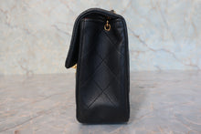 画像をギャラリービューアに読み込む, CHANEL/シャネル ミニマトラッセシングルフラップチェーンショルダーバッグ ラムスキン ブラック/ゴールド金具 ショルダーバッグ 800020087
