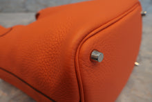 將圖片載入圖庫檢視器 HERMES／エルメス ピコタンロックＰＭ トリヨンクレマンス オレンジポピー T刻印 ハンドバッグ 700060247
