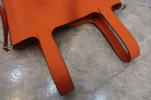 將圖片載入圖庫檢視器 HERMES／エルメス ピコタンロックＰＭ トリヨンクレマンス オレンジポピー T刻印 ハンドバッグ 700060247
