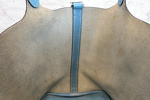 Load image into Gallery viewer, HERMES PICOTIN PM Clemence leather Blue jean □E Engraving Hand bag 700050162
