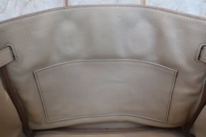 HERMES／エルメス バーキン30 トリヨンクレマンス ベトン A刻印 ハンドバッグ 700010118