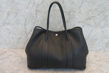 Load image into Gallery viewer, HERMES  GARDEN PARTY PM Negonda leather Black □O Engraving Tote bag 700060038
