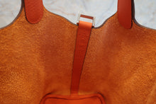 將圖片載入圖庫檢視器 HERMES／エルメス ピコタンロックＰＭ トリヨンクレマンス オレンジポピー T刻印 ハンドバッグ 700060247
