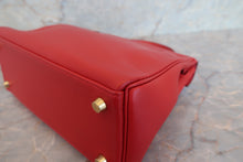 画像をギャラリービューアに読み込む, HERMES／エルメス ケリー25 ヴォースイフト ルージュガランス □J刻印 ショルダーバッグ 700030221
