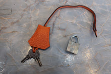 Load image into Gallery viewer, HERMES BIRKIN 30 Clemence leather Orange □H Engraving Hand bag 700100094
