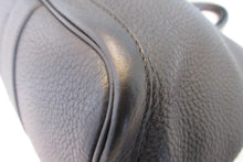 Load image into Gallery viewer, HERMES  GARDEN PARTY PM Negonda leather Black □O Engraving Tote bag 700060038
