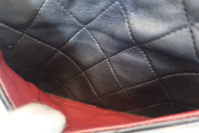 画像をギャラリービューアに読み込む, CHANEL/シャネル ミニマトラッセシングルフラップチェーンショルダーバッグ ラムスキン ブラック/ゴールド金具 ショルダーバッグ 800020087
