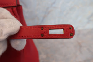 HERMES／エルメス ケリー25 ヴォースイフト ルージュガランス □J刻印 ショルダーバッグ 700030221