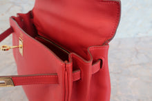 画像をギャラリービューアに読み込む, HERMES／エルメス ケリー25 ヴォースイフト ルージュガランス □J刻印 ショルダーバッグ 700030221
