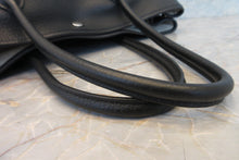 Load image into Gallery viewer, HERMES  GARDEN PARTY PM Negonda leather Black □O Engraving Tote bag 700060038
