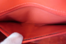 Load image into Gallery viewer, CHANEL V-Stitch chain shoulder bag Lambskin Orange/Gold hadware Shoulder bag 600040051

