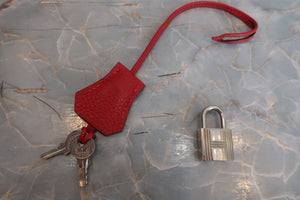 HERMES／エルメス バーキン30 トリヨンクレマンス ルージュカザック □R刻印 ハンドバッグ 700090074