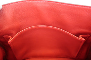 HERMES／エルメス ケリー25 ヴォースイフト ルージュガランス □J刻印 ショルダーバッグ 700030221