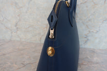 将图片加载到图库查看器，HERMES／BOLIDE 31 Ardennes leather Blue □F刻印 Shoulder bag 600080082
