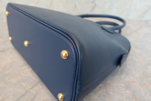 HERMES／BOLIDE 31 Ardennes leather Blue □F刻印 Shoulder bag 600080082