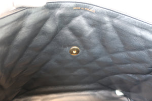 CHANEL/シャネル マトラッセ台形ハンドバッグ キャビアスキン ブラック/ゴールド金具 ハンドバッグ 700080026