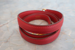 HERMES／エルメス ケリー25 ヴォースイフト ルージュガランス □J刻印 ショルダーバッグ 700030221