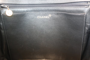 CHANEL/シャネル マトラッセ台形ハンドバッグ キャビアスキン ブラック/ゴールド金具 ハンドバッグ 700080026