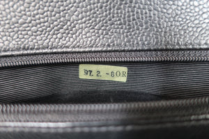 CHANEL/シャネル マトラッセ台形ハンドバッグ キャビアスキン ブラック/ゴールド金具 ハンドバッグ 700080026