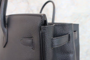 HERMES／エルメス バーキン40 アルデンヌ ブラック □B刻印 ハンドバッグ 700070248