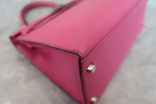 将图片加载到图库查看器，HERMES KELLY 28 Chevre myzore goatskim Fuschia pink □I刻印 Shoulder bag 800040160
