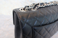 画像をギャラリービューアに読み込む, CHANEL/シャネル 中マトラッセシングルフラップチェーンショルダーバッグ キャビアスキン ブラック/シルバー金具 ショルダーバッグ 800020079
