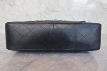 画像をギャラリービューアに読み込む, CHANEL/シャネル 中マトラッセシングルフラップチェーンショルダーバッグ キャビアスキン ブラック/シルバー金具 ショルダーバッグ 800020079
