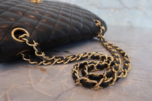 将图片加载到图库查看器，CHANEL/香奈儿  CF 全盖包 链条包 羊皮 Black/Gold hadware(黑色/金色金属) 肩背包 800070191

