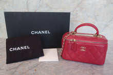 画像をギャラリービューアに読み込む, CHANEL/シャネル ミニマトラッセチェーンショルダーバッグ ラムスキン レッド/ゴールド金具 ショルダーバッグ 700120242
